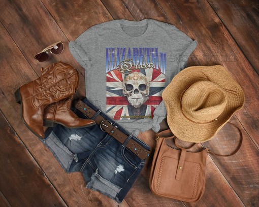 Queen Elizabeth II RIP Tee - Classic Tee for Movie Shirts for Boys - Image 3