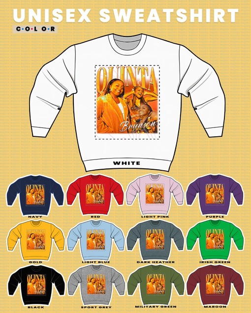 Quinta Brunson Stand-Up Sweatshirt, Black Lady Sketch Sweater, Abbott Elementary Retro Tee, Funny Movie Shirts - Image 3