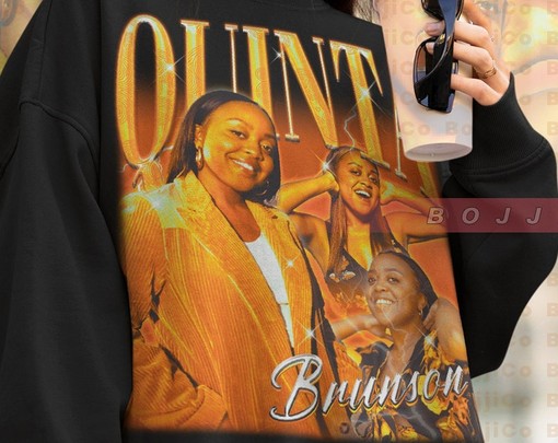Quinta Brunson Stand-Up Sweatshirt, Black Lady Sketch Sweater, Abbott Elementary Retro Tee, Funny Movie Shirts - Image 4
