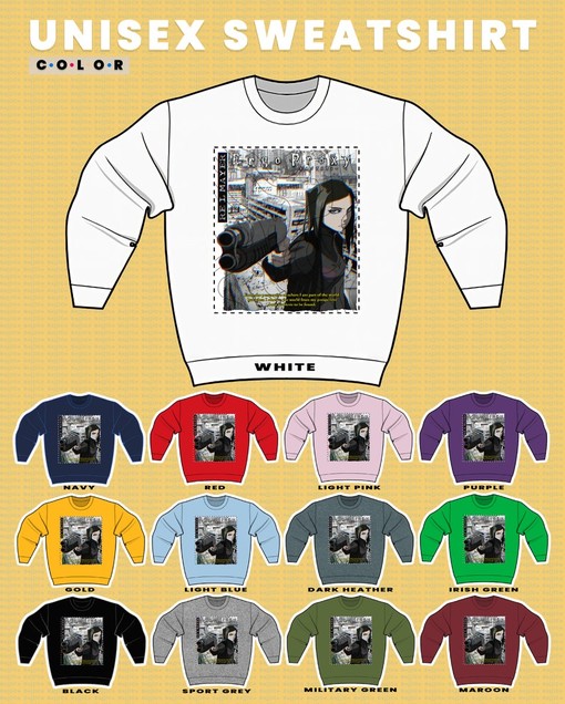 RE-I Mayer Vintage Sweater - Ergo Proxy Homage T-Shirt, Anime Otaku Merch Gift - Image 3
