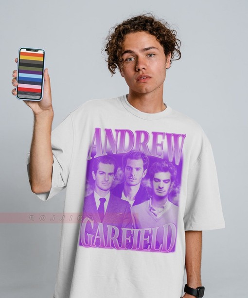 RETRO ANDREW GARFIELD Shirt, Film T-shirt for Movie Fans, Andrew Garfield Homage Tshirt, Andrew Garfield Merch Gift