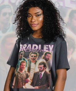 RETRO BRADLEY COOPER Classic Movie Homage Tshirt for Fans