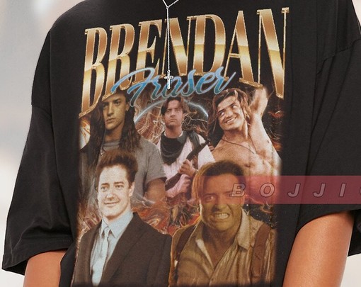 RETRO BRENDAN FRASER Tee, Rick O'Connell Vintage T-shirt, 90s Movie Shirts for Men, Classic Film T-shirt - Image 2