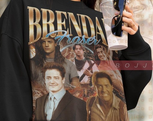 RETRO BRENDAN FRASER T-shirt, Rick O'Connell Tee, 90s Classic Movie Shirt, Brendan Fraser Fan Apparel - Image 4