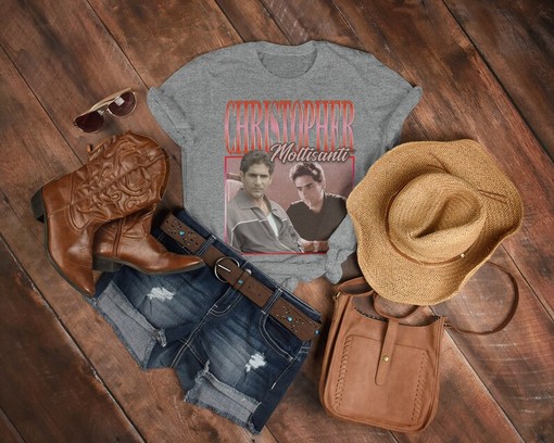 RETRO Christopher Moltisanti Vintage Italian Mafia Tee| Crime TV Series Tribute Shirt, La Cosa Nostra Merchandise - Image 4