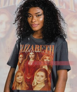 RETRO ELIZABETH OLSEN Tee - Vintage Tribute Tshirt for Fans - Scarlet Witch 90s Shirt with Elizabeth Actress Quote