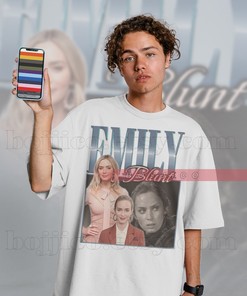 RETRO EMILY BLUNT Vintage Tee - Homage Shirt for Fans - Retro 90s Emily Blunt Quotes Merch
