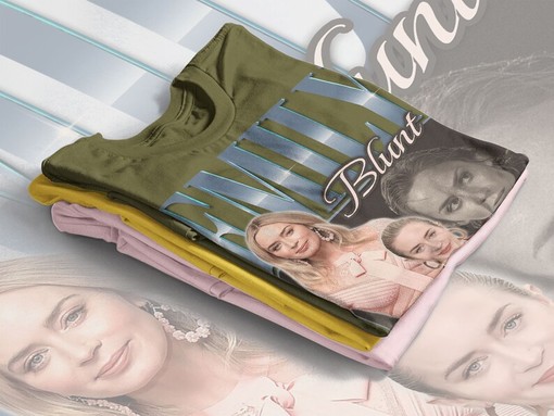 RETRO EMILY BLUNT Vintage Tee - Homage Shirt for Fans - Retro 90s Emily Blunt Quotes Merch - Image 4
