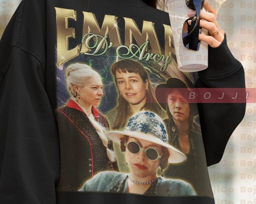 RETRO EMMA D'ARCY Vintage Sweater - Homage Sweatshirt for Fans - Retro 90s Emma Dâ€™Arcy Quotes Tee - Image 4