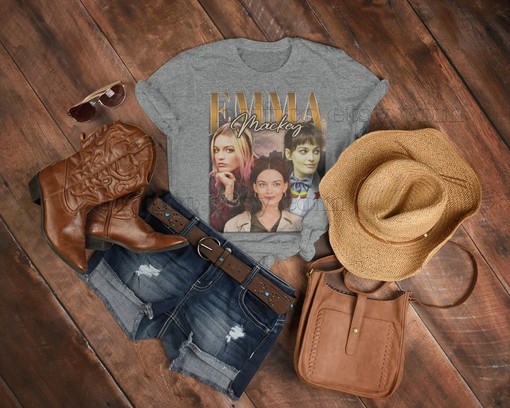 RETRO EMMA MACKEY Homage Tee - Vintage Shirt for Fans - Retro 90s Emma Mackey Quotes Merch - Image 3