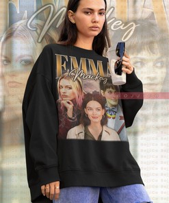 RETRO EMMA MACKEY Vintage Tee - Homage Shirt for Fans - Retro 90s Emma Mackey Quotes Merch