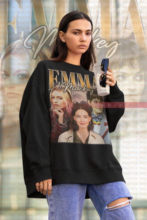 RETRO EMMA MACKEY Vintage Tee - Homage Shirt for Fans - Retro 90s Emma Mackey Quotes Merch