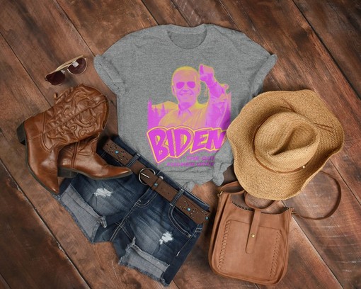 RETRO JOE BIDEN Shirt - 90s Political T-Shirt, Classic Movie T Shirt - Image 3