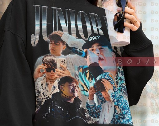 RETRO JUNIOR H Sweatshirt, Vintage Homage Sweater, 90s Sweater for Men, Movie Shirts - Image 4