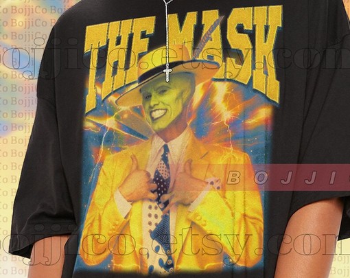 RETRO Jim Carrey Comedian Homage Tee, The Truman Show T-Shirt, 90s Retro Funny Shirt - Image 2