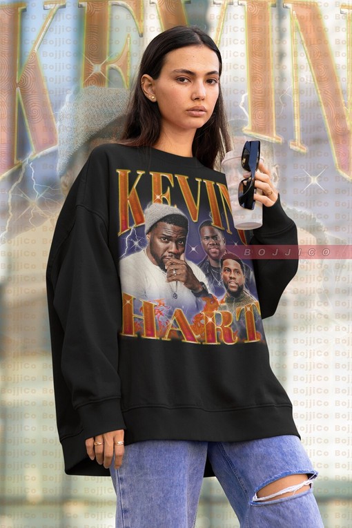 RETRO KEVIN HART Sweatshirt, Homage Sweater, Tour Fan Tee, Movie Shirts for Men