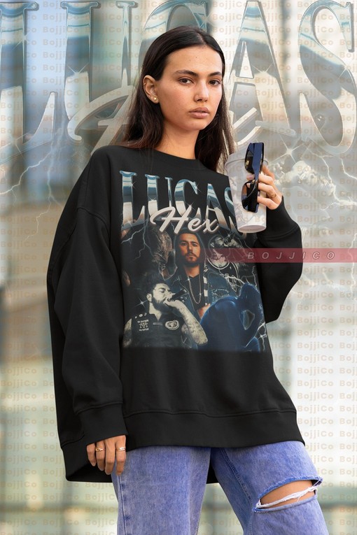 RETRO LUCAS HEX Sweatshirt, Lucas Hex Vintage Shirt, Lucas Hex Scranton Rapper Tee, 90s Sweater for Movie Fans