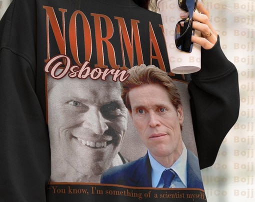 RETRO NORMAN OSBORN Homage Sweatshirt: Vintage Movie Shirt for Fans of Classic Films - Image 4