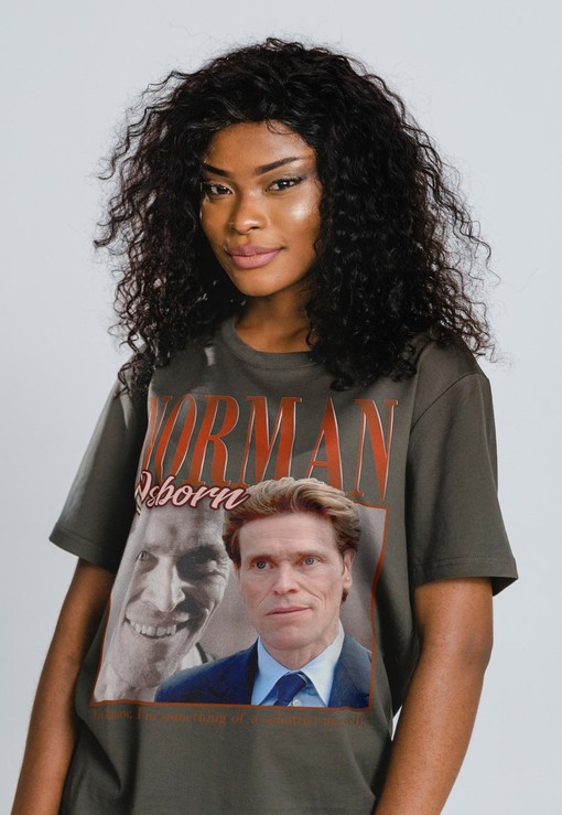 RETRO NORMAN OSBORN Homage Tee: Classic Movie T-Shirt for Film Lovers
