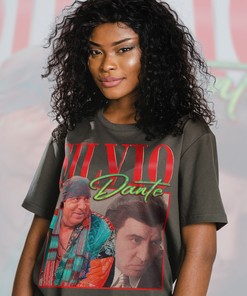 RETRO Silvio Dante Homage Vintage Tee, Sopranos T-Shirt for Men, Silvo Dante Fan Merchandise