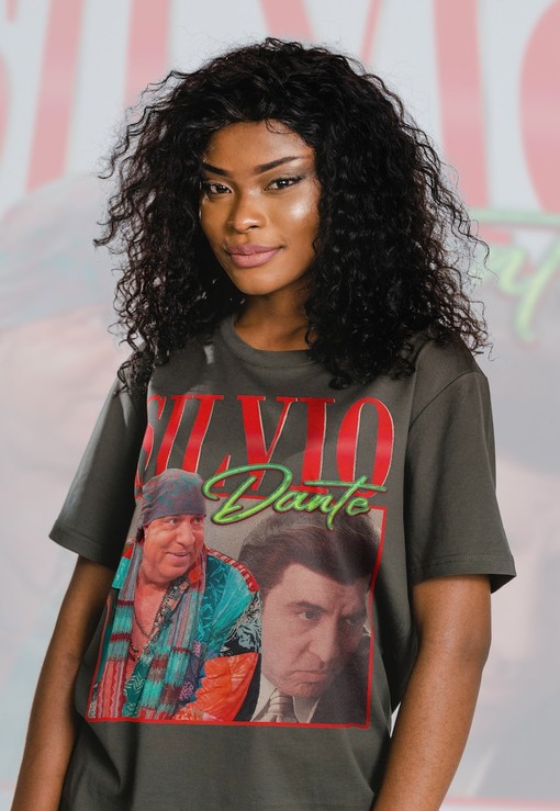 RETRO Silvio Dante Homage Vintage Tee, Sopranos T-Shirt for Men, Silvo Dante Fan Merchandise