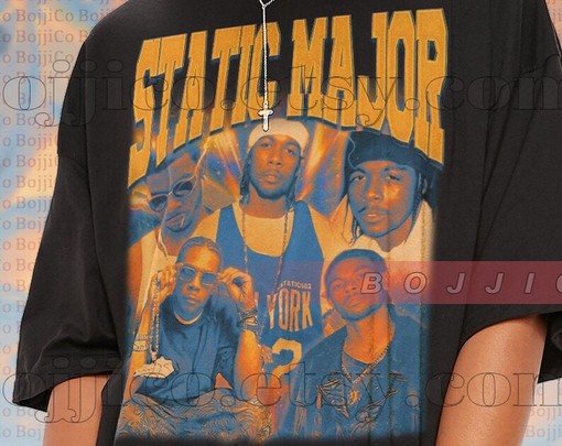 RETRO Static Major Homage Vintage Tee, Static Major Fan Merchandise, Sweater, Static Major Merchandise Gift - Image 2