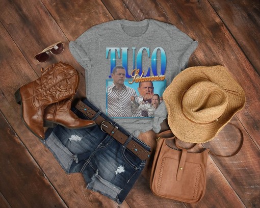 RETRO TUCO SALAMANCA Breaking Bad Unisex Tight Shirt - Image 3