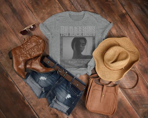 RETRO The Black Skirts Vintage and Homage T-Shirt, Fan Tee for Men and Women, Music Band Tee - Image 3