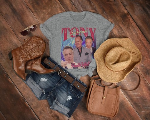 RETRO Tony Sirico Vintage and Homage T-Shirt, Paulie Walnuts Funny TV Show Shirt, Tony Sirico Retro Movie Shirt for Men - Image 3