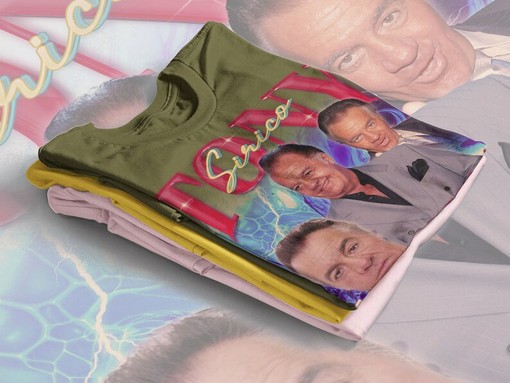 RETRO Tony Sirico Vintage and Homage T-Shirt, Paulie Walnuts Funny TV Show Shirt, Tony Sirico Retro Movie Shirt for Men - Image 4
