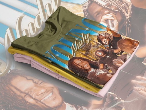 RETRO Young Nudy Vintage and Homage T-Shirt, Hip Hop Rapper Fan Merchandise, 90s Retro Gift - Image 4