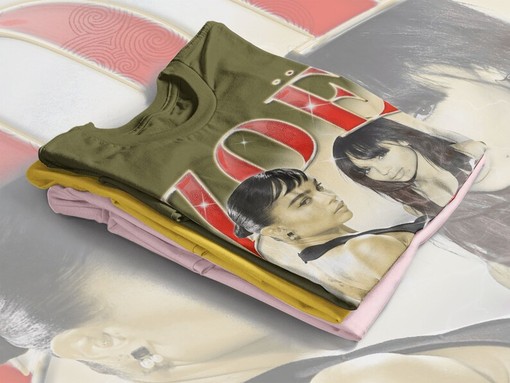 RETRO Zoe Kravitz Actress Musician Model Tee, Robert Pattinson and Selina Kyle Shirt, Zoe Kravitz Homage T-Shirt - Image 4