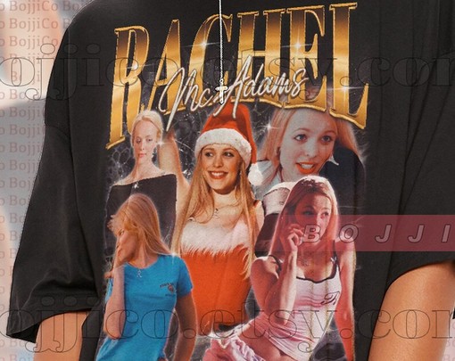Rachel McAdams Vintage Movie Shirt, Fan Tees for McAdams Lovers, Retro 90s Sweater, Merchandise Gift - Image 2