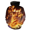 Ragnaros Raid in Classic Wow Custom 3D Printed Hoodie