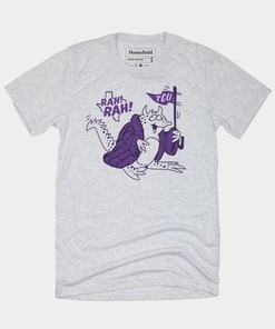 Rah! Rah! TCU Vintage Tee - Sport Shirts Girls Will Love, TCU Student Gifts Included