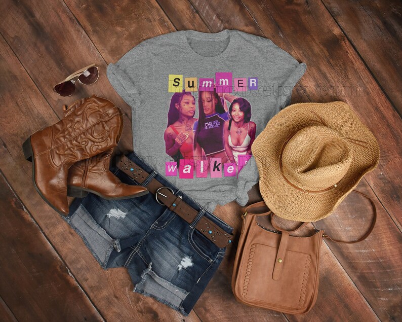 Ransom Summer Walker T-shirt, Vintage 90s Concert Rap Tribute Tee - Image 3