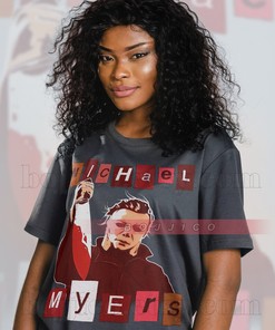 Ransom-Style Michael Myers Shirt - Friday the 13th and Stranger Things Homage Tshirt with Halloween Theme