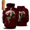 Raphael Ninja Turtle TMNT Print All Over Print 3D Hoodie with Design
