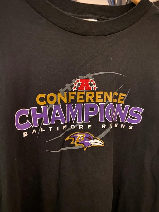 Rare Baltimore Ravens Conference Champions Sweatshirt T-shirt, Vintage NCAA Football Teams Gifts for Men - Image 2