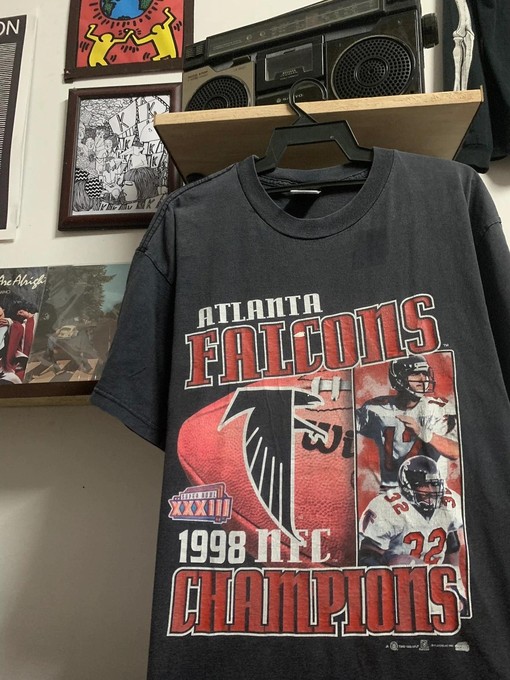 Rarely Vintage Style Atlanta Falcons Superbowl NFL Sweatshirt T-Shirt, NFL Football Teams Gifts For Fans