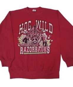 Razorback Fan Gift - Vintage 90S Arkansas Sweatshirt Hoodie Shirt, Arkansas Shirts for Men