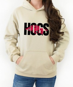 Razorback Pullover For University Of Arkansas Fans - Hogs Hoodie, NCAA Shirts for Men