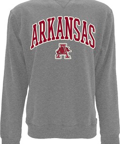 Razorbacks Reserve Collection Crewneck Vault Sweatshirt for NCAA Fans