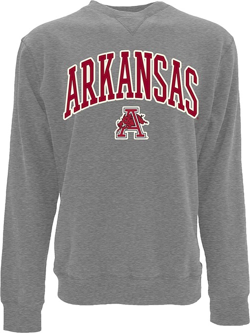Razorbacks Reserve Collection Crewneck Vault Sweatshirt for NCAA Fans