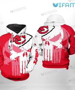 Red Egyptian Skull Kansas City Chiefs All-Over Print 3D Hoodie
