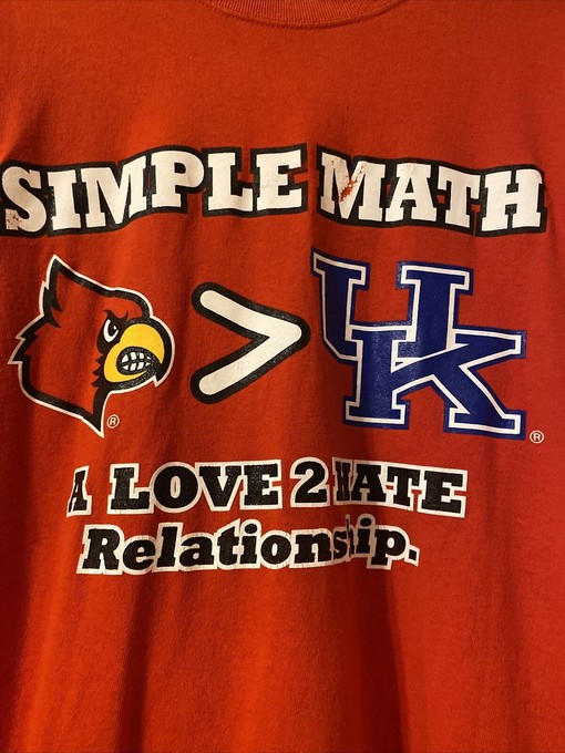 Red Louisville Cardinals T Shirt Greater Than UK Wildcats & Uofl Sweatshirt - Image 2