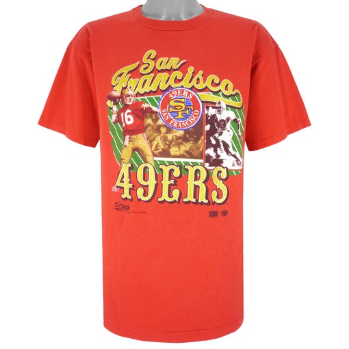 Red San Francisco 49ers 1990 Vintage NFL T-Shirt Unisex Sport Sweatshirt Hoodie Gift
