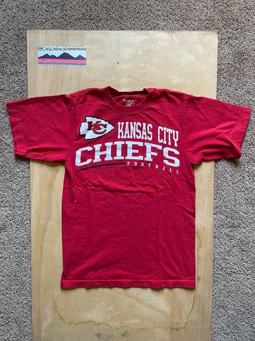 Reebok Kansas City Chiefs NFL Sweatshirt T-shirt for Sport Enthusiasts