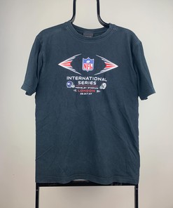 Reebok NFL London 2007 Vintage Football League Hoodie Sweatshirt - Cool NFL Collectible Apparel