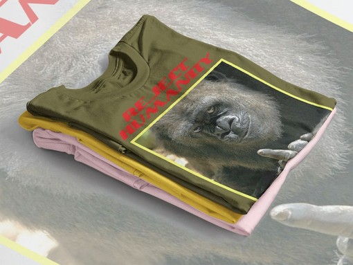 Reject Humanity, Return to Monkey Shirts with a Twist - Gorilla and King Kong Lovers Unite with Opossums Lover Shirt - Image 4